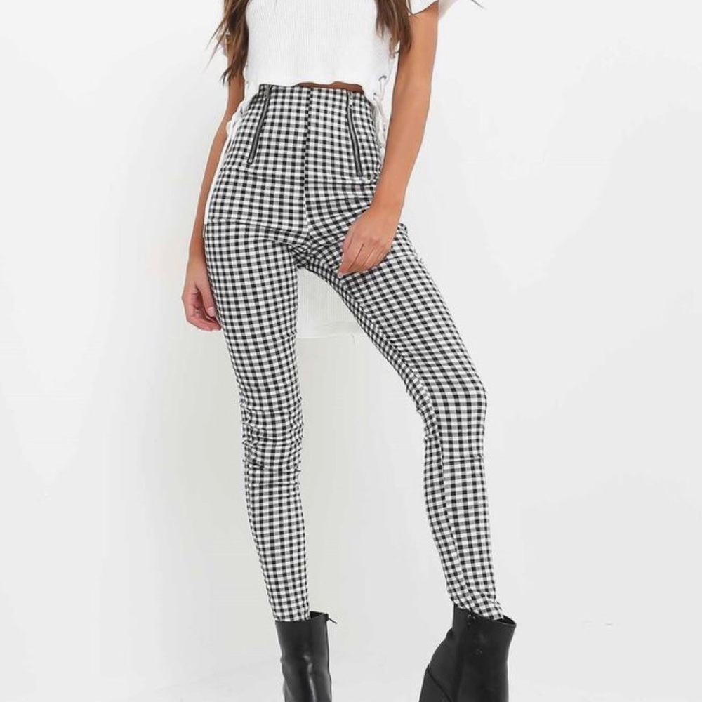 I.AM.GIA GINGHAM PANTS